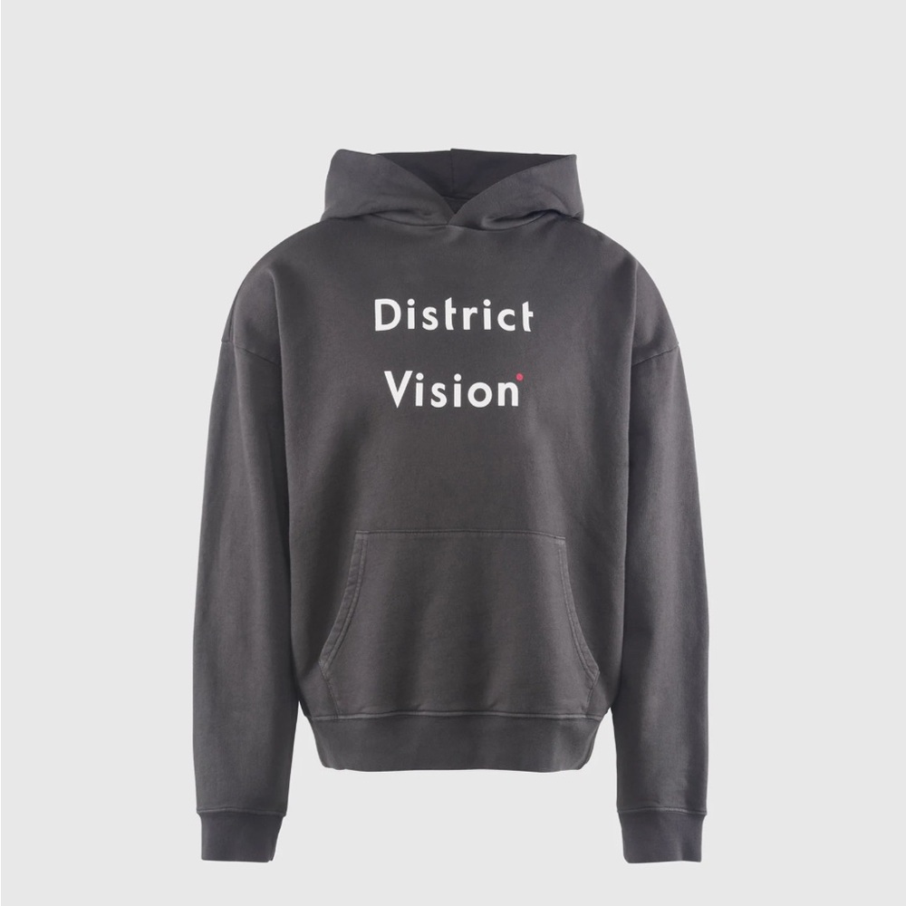 District Vision Women’s Charcoal Logo Hoodie